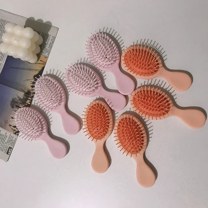 Mini%20children's%20airbag%20cushion%20massage%20generous%20curly%20hair%20sandalwood%20large%20curved%20cream%20glue%20DIY%20small%20comb%20home%20-%20Image%203