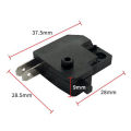 Universal Replacement Brake Light Switch Front Brake Lever Stop Light Switch.