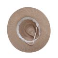 Wide Brim Straw Hat Leisure Summer Cap Jazz Panama Fedora Fashion Travel Leisure Sun Hat For Women Men Style. 