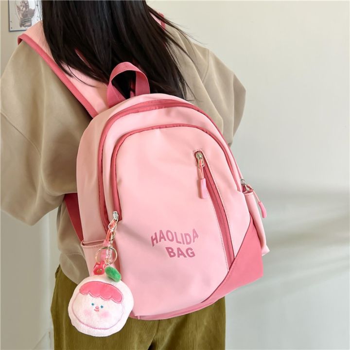 Korea college student backpack for girls small Japanese ins-style