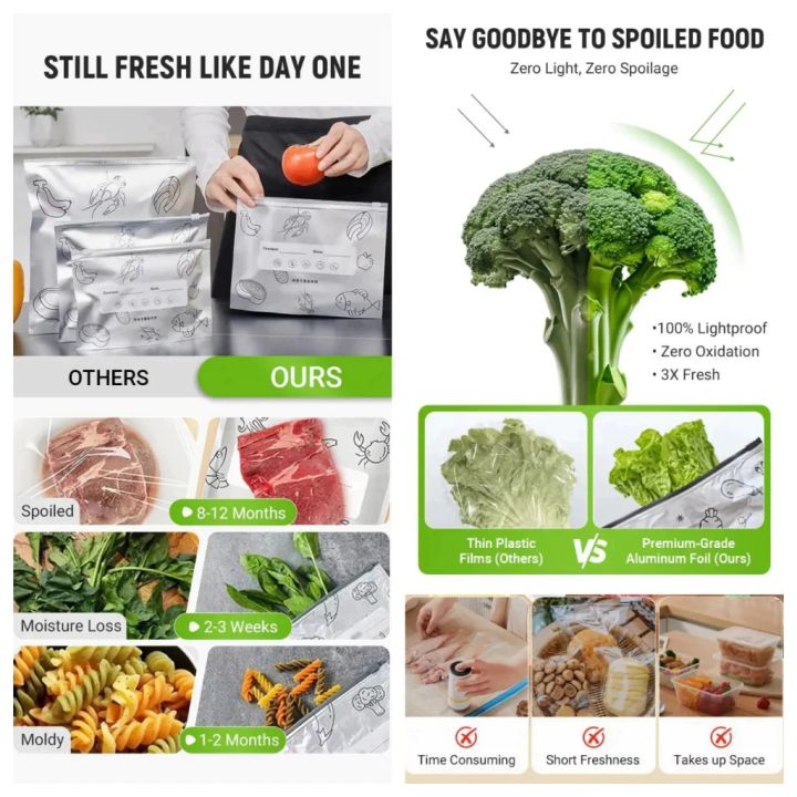 10%20Pcs/Bag%20Aluminium%20Foil%20Bag%20Reusable%20Freezer%20Zip%20Lock%20Safe%20Large%20Capacity%20Fresh-keeping%20Lock%20Freezer%20Bag%20-%20Image%203