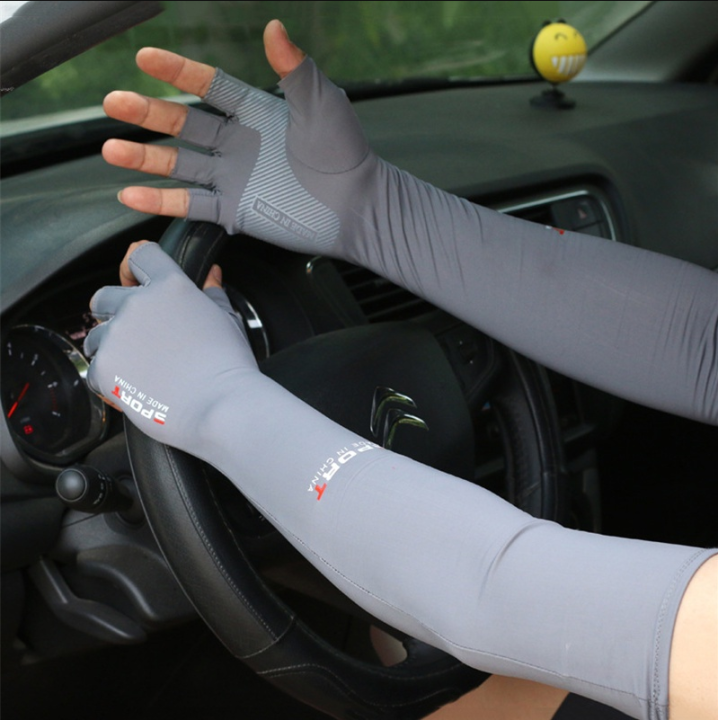 Women%20Ice%20Silk%20Arm%20Sleeves%20with%20gloves%20UV%20Protection%20Cool%20Arm%20Hands%20Cover%20Anti-skid%20Palm%20Cycling%20Motorcycle%20-%20Image%202