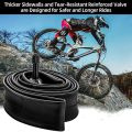 2PCS Bike Tubes for 26 Inch x 1.75/1.95/2.10/2.125 Bike Tire.