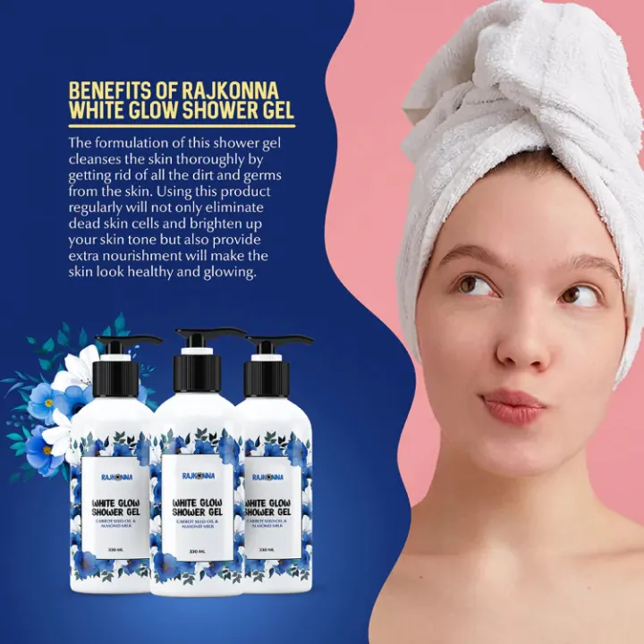 Rajkonna%20White%20Glow%20Shower%20Gel%20330ml%20with%20Free%20Loofah%20%7C%20Almond%20Milk%20&%20Carrot%20Seed%20Oil%20%7C%20Brightening,%20Moisturizing%20&%20Deep%20Cleansing%20Body%20Wash%20-%20Image%205