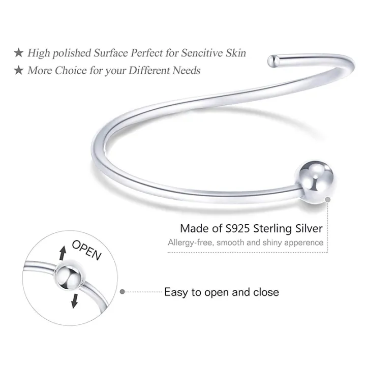 1PC%20100%25%20Real%20925%20Sterling%20Silver%20CBR%20Nose%20Piercing%20Septum%20Ring%20Silver%20Captive%20Bead%20Ring%20Cartilage%20Tragus%20Piercing%20Earrings%2020G%20-%20Image%203