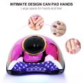 63LEDs UV LED Nail Lamp Dryer for Curing All Gel Nail Polish for Gel Protable Nail Drying Light Manicure Tools.