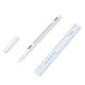 White Surgical Eyebrow Tattoo Skin Marker Pen Tools Microblading Positioning Accessories Tatoo Marker Pen with Measuring Ruler.