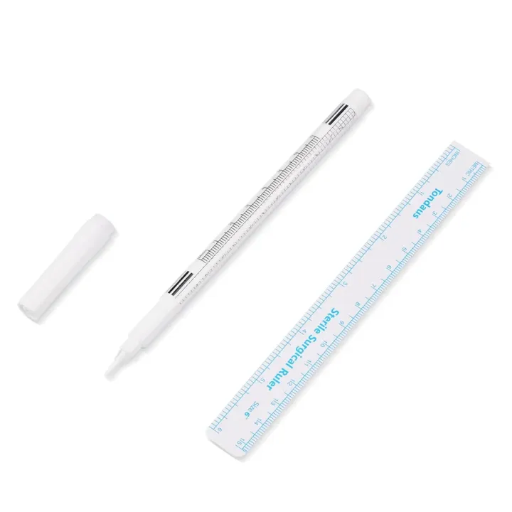 White%20Surgical%20Eyebrow%20Tattoo%20Skin%20Marker%20Pen%20Tools%20Microblading%20Positioning%20Accessories%20Tatoo%20Marker%20Pen%20with%20Measuring%20Ruler%20-%20Image%206