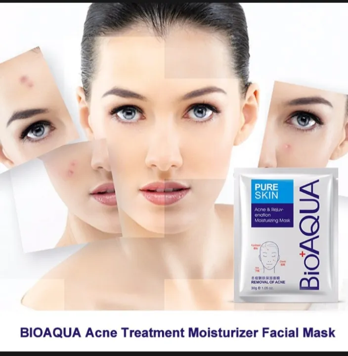 BIOAQUA Pure Skin Acne Rejuvenation Face Mask - 30gm