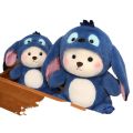 Internet celebrities disguise strawberry bears plush dolls and transform into Lily bear dolls for birthdays, Christmas gifts, and Valentine's Day.