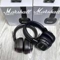 Marshall MAJOR IV Wireless Bluetooth Headphones Heavy Bass Foldable Earphones for Music Gaming with Microphone Headset. 