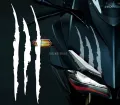 2pic Bike Headlight Sticker-Scratch Headlight (White) Single/(Waterproof and Premium Quality)/monster sticker for bike - bike stickers. 