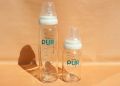 Glass Feeding Bottle 4oz./130ml (1202). 