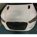 2Pcs Car Simulation Shark Air Vent Universal Glossy Black Sport Racing Air Flow Vent Bonnet Hood Scoop Cover Trim. 