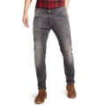 Grey Denim Jeans Stich Pant For Men.