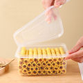 1/2Pcs Multi Functional Transparent Sealed Fresh-keeping Box Set Plastic Moisture-proof Food Storage Box. 