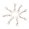 8 Pcs Double End Lobster Clasp Necklace Shortener Clasp Bracelet Extension Clasp Chain Extender Double Claw Connector. 