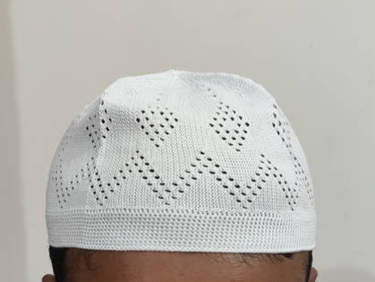 Turkey%20Takke%20Cotton%20Material%20Prayer%20Cap%20-%20White(%202pcs)%20-%20Image%202