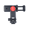 Ulanzi ST-06 Camera Hot Shoe Phone Tripod Mount 360 Rotation Cold Shoe Monitor Phone DSLR Mount Adapter for Gimbal Mic LED Light. 