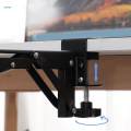 Keyboard Tray Clamp Mount Adjustable Height Steady Computer Elbow Sturdy Keyboard Clamp. 