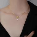 Premium Quality - Korean Style New Crystal Heart shape Chain For Women/Girls - Modern - Choice Expression - Understated Sophistication.