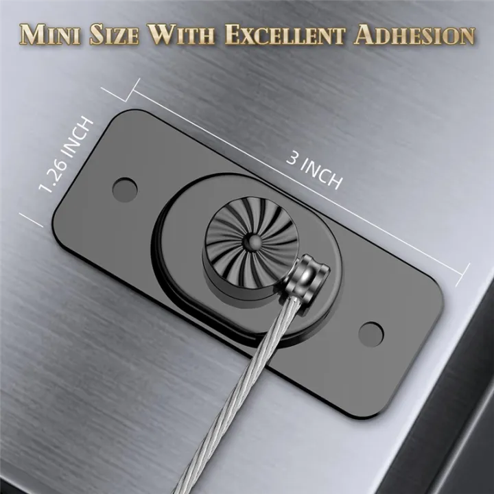 Fridge%20Lock,%20Refrigerator%20Lock,%20Keyless%20One-Click%20Access,%20Customizable%20Password,%20Child%20Safety%20Combination%20Lock%20Black%20Easy%20to%20Use%20-%20Image%206