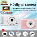 4K Digital Camera 44 Megapixels High-Definition Photography Travel Selfie Camera Entry-Level Small Students Campus Selfie camera.