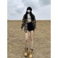 24 new straight leg pants stretch black denim shorts women's summer high waist slim high street babes a-line hot pants i.