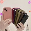Fashion Simplicity Solid Color Phone Case Compatible for iPhone 11 14 15 13 12 Pro Max 15 14 Plus XR X XS Soft Cover.