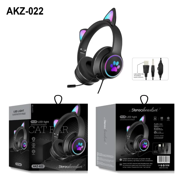 Wired%20Cat%20Ear%20Head-mounted%20Headset%20LED%20Lighting%20Cute%20Girl%20Gaming%20Headphones%20professional%20design%20-%20Image%203