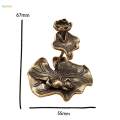 Waterfall Burner Brass Holder for Home Bedroom Yoga Studio.