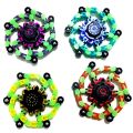 Luminous Fidget Spinners Glow in The Dark Fingertip Gyro DIY Deformable Robot Funny Sensory Fidget Toys Decompression Spinner Birthday Gifts for Kids Adults. 