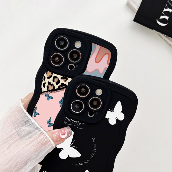 Olige Case For Xiaomi Poco M3 M4 Pro X3 Fun Colorful Butterfly