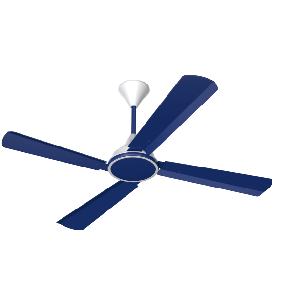 Conion Signature Ceiling Fan 56 inch, 4 Blades - Sparkling Blue, 07 years Guaranty