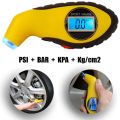 Auto Motorcycle Tyre Pressure Digital Meter Mini Diagnostic Tool Car Styling Detector Tire Pressure Gauge Portable LCD Display. 