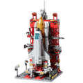 Compatible with LEGO Space Shuttle Rocket Boys Toy 5 8 Year Old Children's puzzle small particle building blocks. 