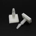 25pcs Adhesive Glue Nylon Plastic Standoff Spacer Stick Insert Lock Clip on Snap in Fixed Support PCB for 3mm Hole 1.6mm Chassis. 