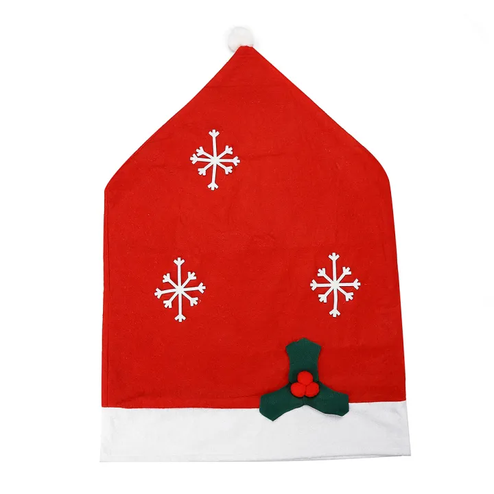Christmas%20Chair%20Cover%20Santa%20Snowman%20Red%20Decor%20Home%20Dinner%20Party%2048cmx70cm%20-%20Image%208