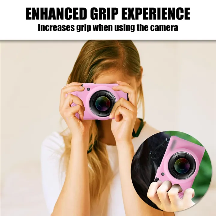 Camera%20Case%20Protector%20ZV-1F%20ZV-1%20II%20ZV-1M2,%20Silicone%20Camera%20Protective%20Cover%20Pink%20-%20Image%208