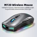 Machenike M7 Wireless Mouse Gaming Mouse Gamer 16000 DPI RGB Programmable Rechargeable PMW3212 PMW3335 Computer Mouse. 