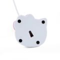 Mini Hello Kitty Mouse Cute Cat Optical Wired Computer Mice For PC Laptop Children Kids Gift.