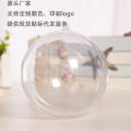 5Pc Christmas Transparent Ball Plastic Christmas Trees Open Ball Box Bauble Ornament Wedding Gift Present Party Home Decoration. 