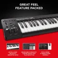M-Audio Keystation 49 MK3 - Semi Weighted 49 Key USB MIDI Keyboard Controller with Assignable Controls, Pitch and Mod Wheels. 