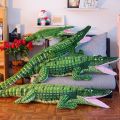 105-200cm Stuffed Animal Large Size Alligator Plush Toy Simulation Crocodile Dolls Kawaii Ceative Pillow for Children Xmas Gifts.