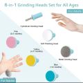 6-in-1 Electric Kit for Baby Fingernails & Toes Care Manicure Nail Trimmer Clippers Baby Care .6-in-1 Electric Baby Nail Trimmer Kit – Safe Fingernail & Toe Clipper for Newborns & Toddlers – Gentle Baby Manicure SetManicure Set. 