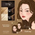 Kota Cosmetics Hair Color Cream Tawny (Natural Brown)-100ml. 