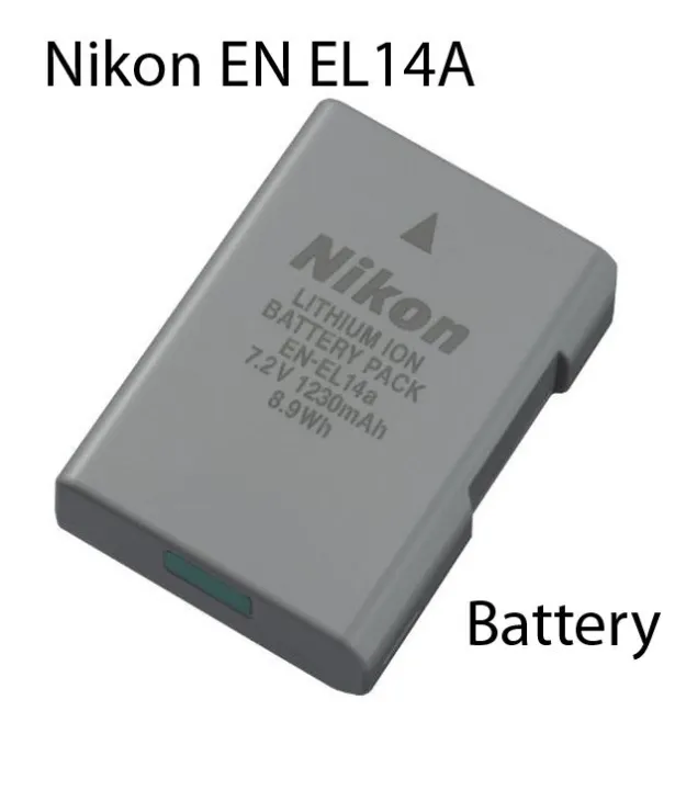 Nikon%20EN-EL14a%20D3100/D3200/D3300%20D5100/D5200/D5300/D5500/5600%20DSLR%20Camera%20Battery%20Nikon%20EN-EL14a%20-%20Image%202