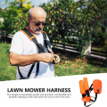 Universal Rimmer Shoulder Strap Grass Trimmer Harness Strap, Comfort Strap Double Shoulder Garden, Lawn Mower Nylon Belt Parts. 