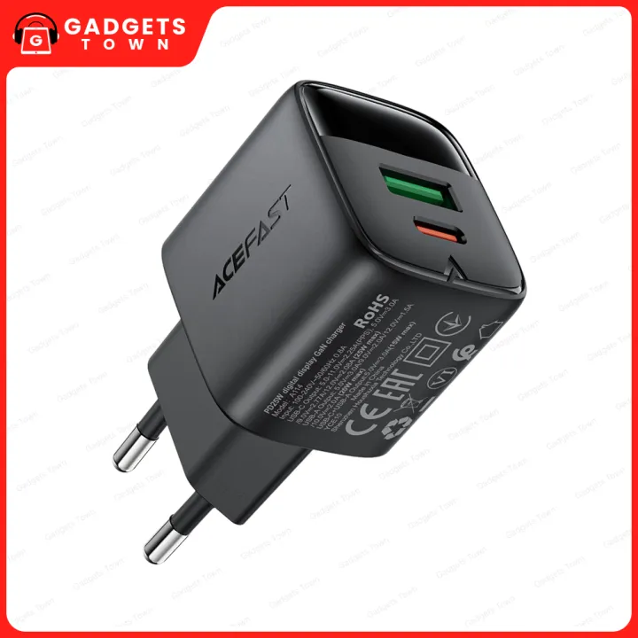 ACEFAST%20%7C%20A114%20%7C%2025W%20GaN%20Fast%20Wall%20Charger%20%7C%20Dual%20Port%20USB-C%20(PD/PPS%2025W)%20+%20USB-A%20(20W)%20%7C%20LED%20Digital%20Display%20%7C%20100%E2%80%93240V%20EU%20Plug%20%7C%20Multi-Protocol%20PD3.0/QC4+%20%7C%20Flame-Retardant%20PC%20%7C%20Fast%20Charger%20for%20Android%20&%20iPhone%2015%20-%20Image%202