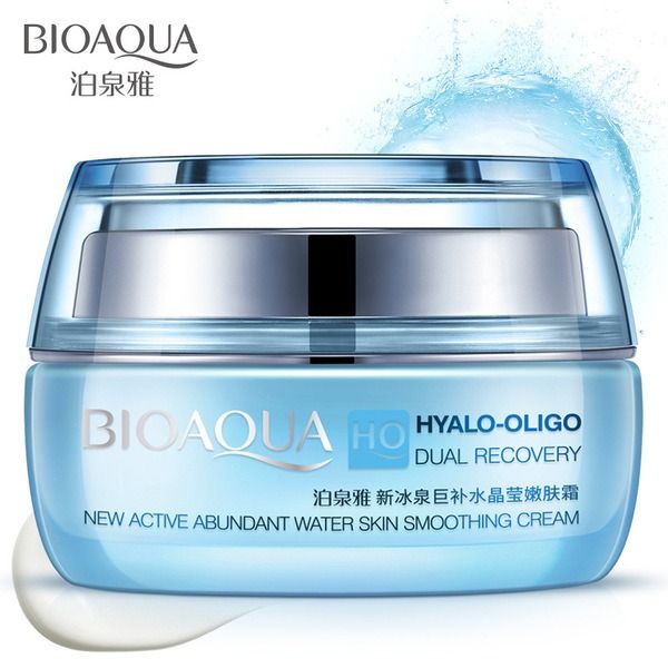 BIOAQUA Hyalo-Oligo Dual Recovery Ice Spring Rehydrating Skin Rejuvenating Cream- 50g